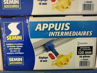 APPUI INTERMEDIAIRE 120MM 50/BTE VENDU A L'UNITE